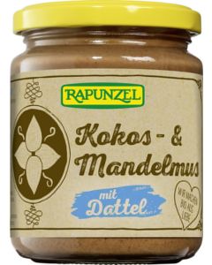 6er-Pack: Kokos- & Mandelmus mit Dattel, 250g