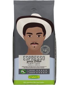 10er-Pack: Heldenkaffee Espresso, ganze Bohne HIH, 250g