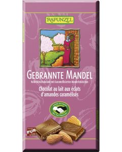 12er-Pack: Vollmilch Schokolade Gebrannte Mandel HIH, 100g