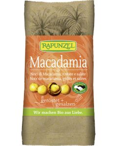 Macadamia Nusskerne geröstet, gesalzen HIH, 50g