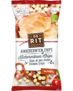 8er-Pack: Kichererbsen-Chips Paprika, 75g