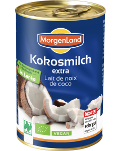 6er-Pack: Kokosmilch extra, 400ml