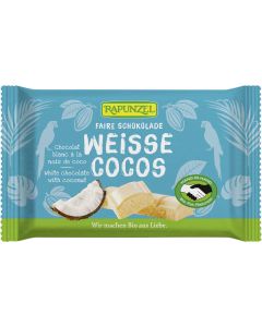 Weisse Schokolade Cocos HIH, 100g
