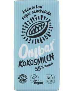 10er-Pack: Roh-Schokolade Kokosmilch, 35g
