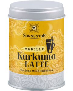 5er-Pack: Kurkuma-Latte Vanille Dose, 60g