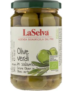 6er-Pack: Oliven grün in Salzlake, 310g