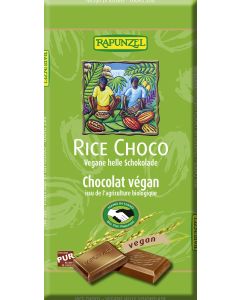 12er-Pack: Rice Choco vegane helle Schokolade HIH, 100g