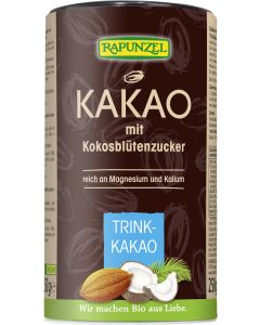 6er-Pack: Kakao mit Kokosblütenzucker, 250g