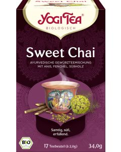 6er-Pack: BIO Yogi Tea Sweet Chai, 34g