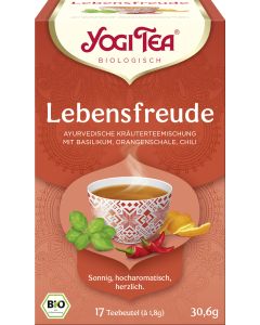6er-Pack: Yogi Tea Lebensfreude, 30,6g
