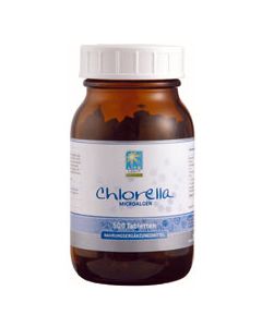 Chlorella Mikroalgen, 500 Tabletten
