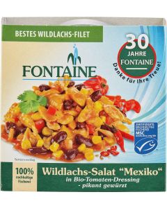 8er-Pack: Wildlachs-Salat Mexiko, 200g
