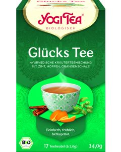 6er-Pack: Yogi Tea Glücks Tee, 34g