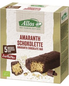 10er-Pack: Amaranth Schokolette - zartbitter, 140g