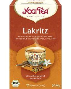 6er-Pack: Yogi Tea Lakritz, 30,6g