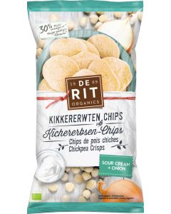 8er-Pack: Kichererbsen-Chips Sour Creme, 75g