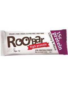 10er-Pack: Roo'bar Protein Cherry&Maca, 60g