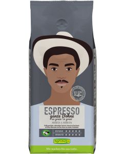 4er-Pack: Heldenkaffee Espresso, ganze Bohne HIH, 1kg