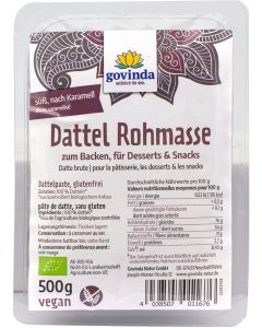 6er-Pack: Dattel Rohmasse, 500g