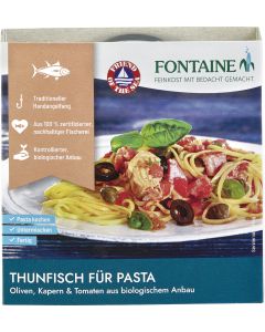 8er-Pack: Thunfisch für Pasta BIO-Olive, 200g