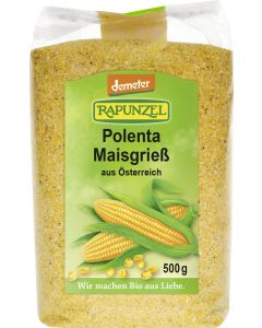 6er-Pack: Polenta Maisgrieß, demeter, 500g