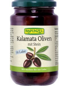 Oliven Kalamata violett, mit Stein in Lake, 355g