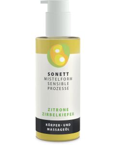 Massageöl Zitrone-Zirbel, 145ml