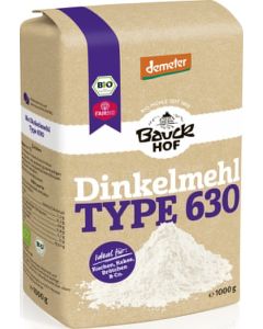 8er-Pack: Demeter Dinkelmehl Type 630, 1kg