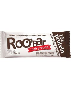 10er-Pack: Roo'bar Protein Choc&Vanille, 60g