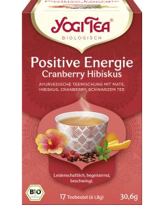 6er-Pack: Yogi Tea Cranberry Hibiskus, 30,6g