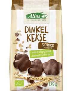 Dinkel-Schoko-Kekse, 125g