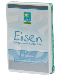 Eisen Spirulina hefefrei, 90 Tabletten