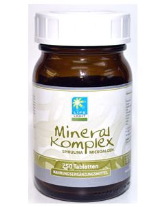 Mineralkomplex Spirulina, 250 Tabletten