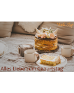 Geschenkgutschein / Geschenkkarte "Alles Liebe zum Geburtstag"