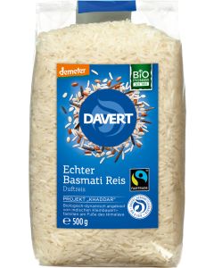 8er-Pack: Echter Basmati Reis demeter, 500g