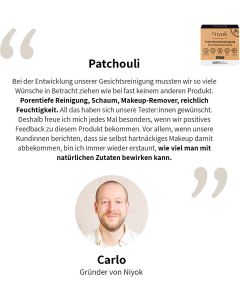 Feste Gesichtsr. Patchouli, 80g