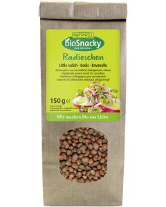 4er-Pack: Radieschen bioSnacky, 150g