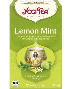6er-Pack: Yogi Tea Lemon Mint, 30,6g