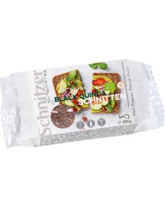 6er-Pack: Black Quinoa Schnitten, 250g