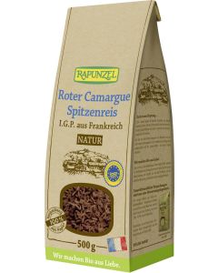 6er-Pack: Roter Camargue Spitzenreis natur I.G.P., 500g