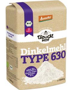 8er-Pack: Demeter Dinkelmehl Type 630, 1kg