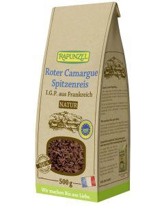 6er-Pack: Roter Camargue Spitzenreis natur I.G.P., 500g