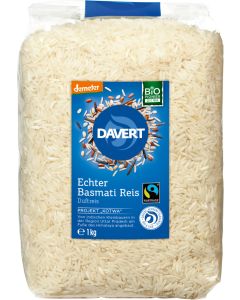 8er-Pack: Echter Basmati Reis demeter, 1kg