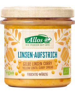 6er-Pack: Linsen-Aufstrich Curry, 140g