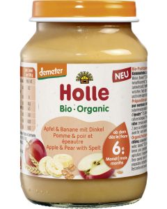 6er-Pack: Apfel&Banane mit Dinkel, 190g