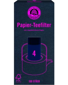 12er-Pack: Papierteefilter Größe 4, 100St