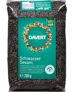 8er-Pack: Schwarzer Sesam, 200g