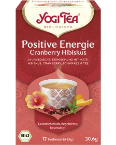 6er-Pack: Yogi Tea Cranberry Hibiskus, 30,6g