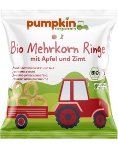 8er-Pack: Mehrkorn Ringe Apfel & Zimt, 20g