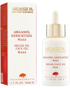 Arganöl Gesichtsöl Rose, 50ml